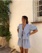 Laryn™ - Casual Set Ruitmotief