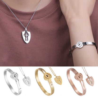 Lovekey™ - Key heart bracelet and necklace