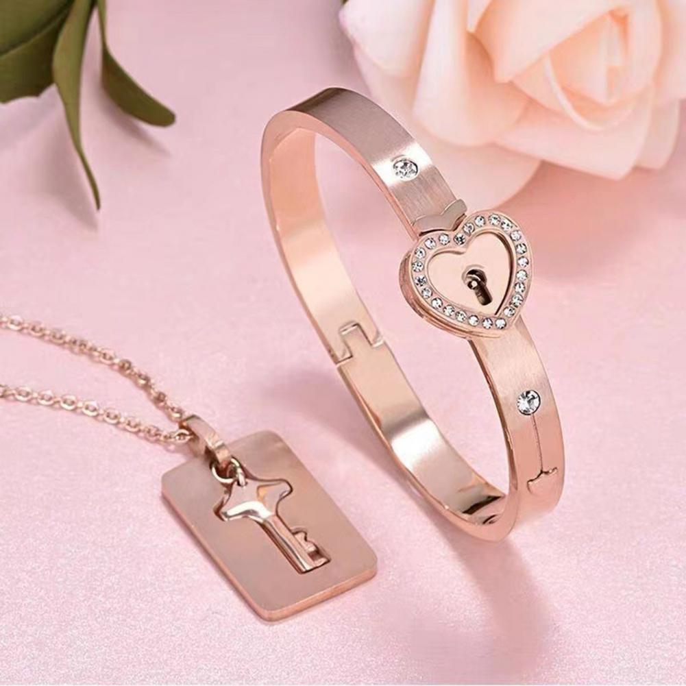 Lovekey™ - Key heart bracelet and necklace