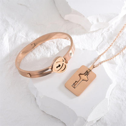 Lovekey™ - Key heart bracelet and necklace