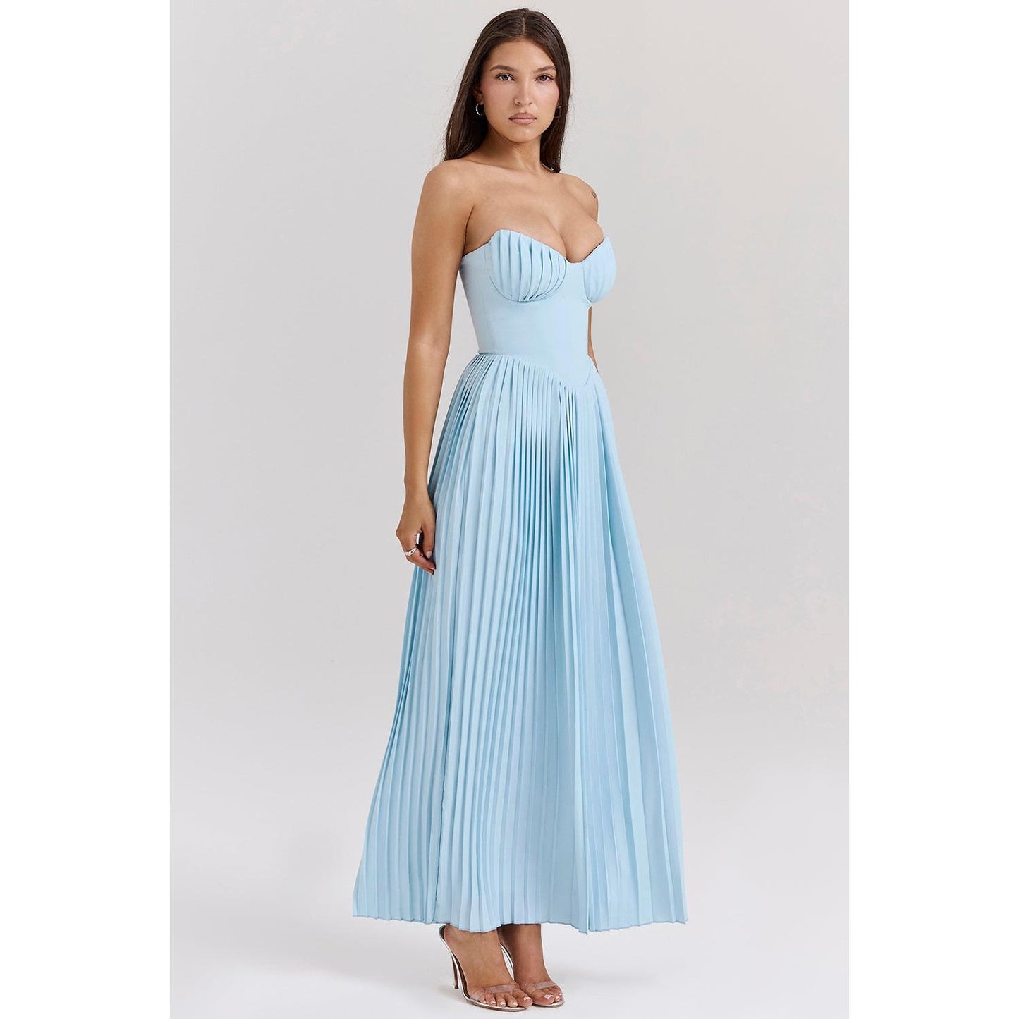 Liana™ | Maxi dress with corset 