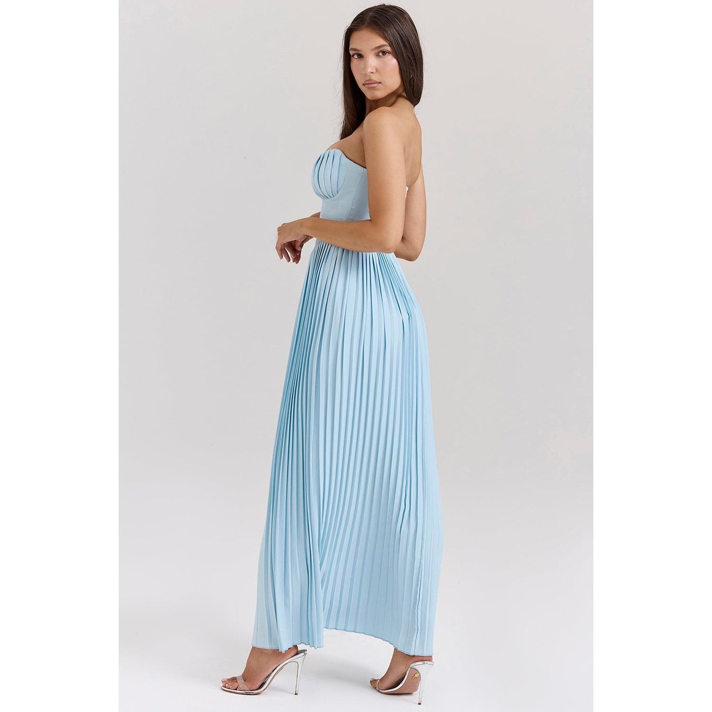 Liana™ | Maxi dress with corset 