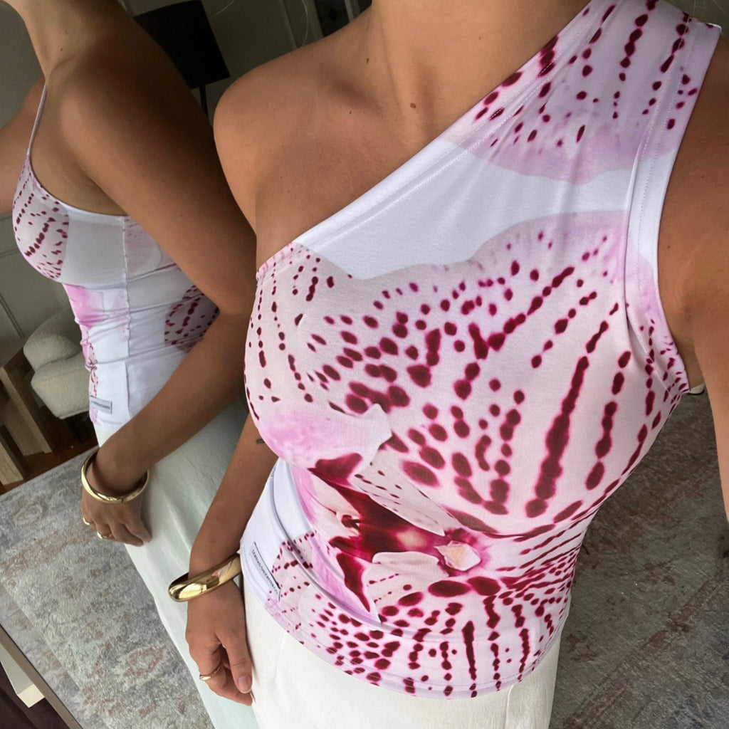 Bella | Orchideeën Bloesem Top