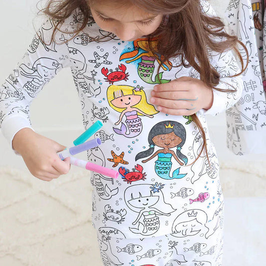 LittleOnes™ | Inkleurbare Kinder Pyjama