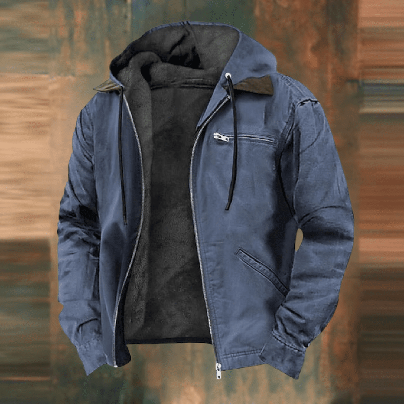 Vintage Men's Winter Coat - Stylish and Warm Outerwear for the Cold Months