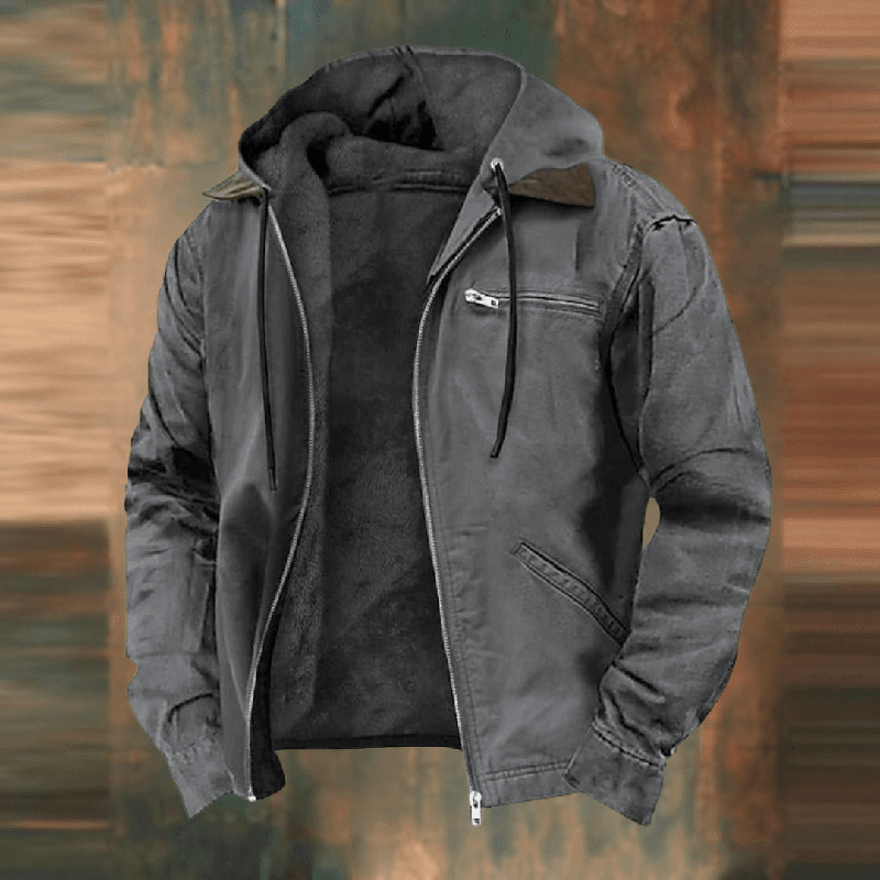 Vintage Men's Winter Coat - Stylish and Warm Outerwear for the Cold Months