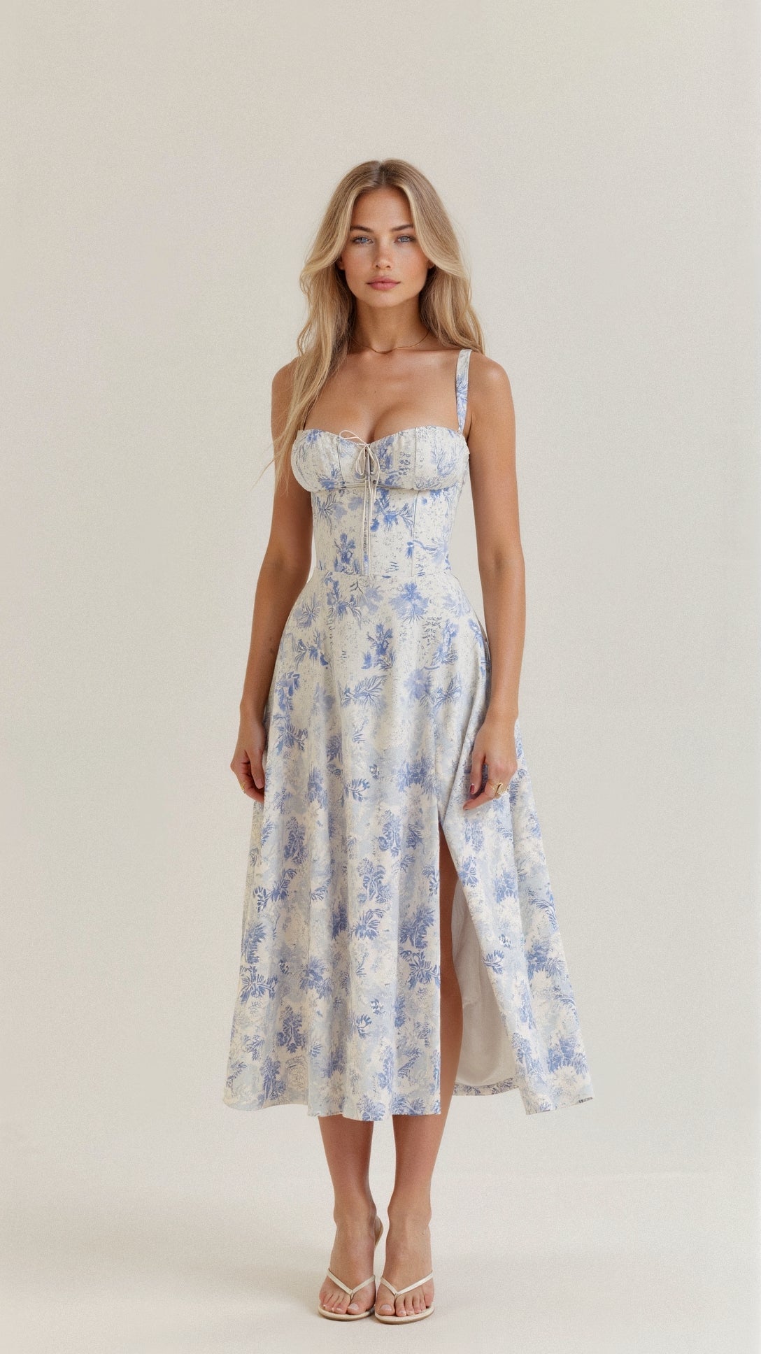Elina™ | Taille accentuerende Jurk
