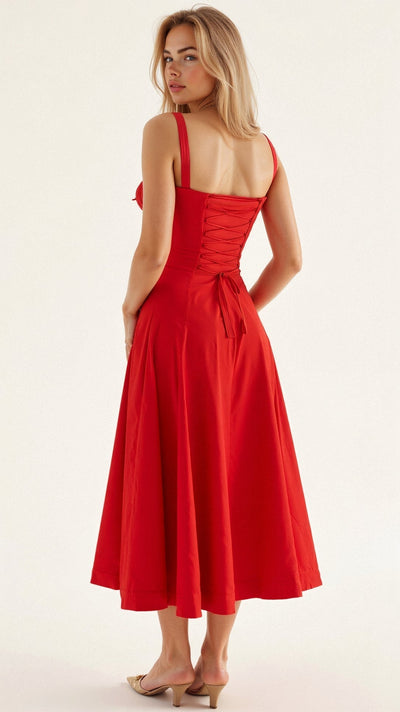 Elina™ | Taille accentuerende Jurk