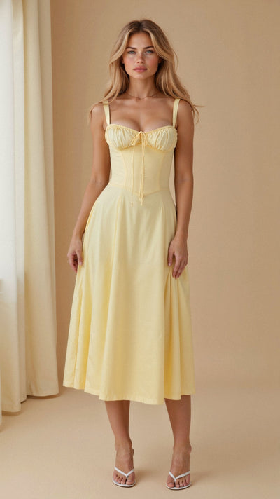 Elina™ | Taille accentuerende Jurk