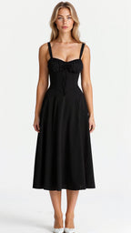 Elina™ | Taillenbetontes Kleid 