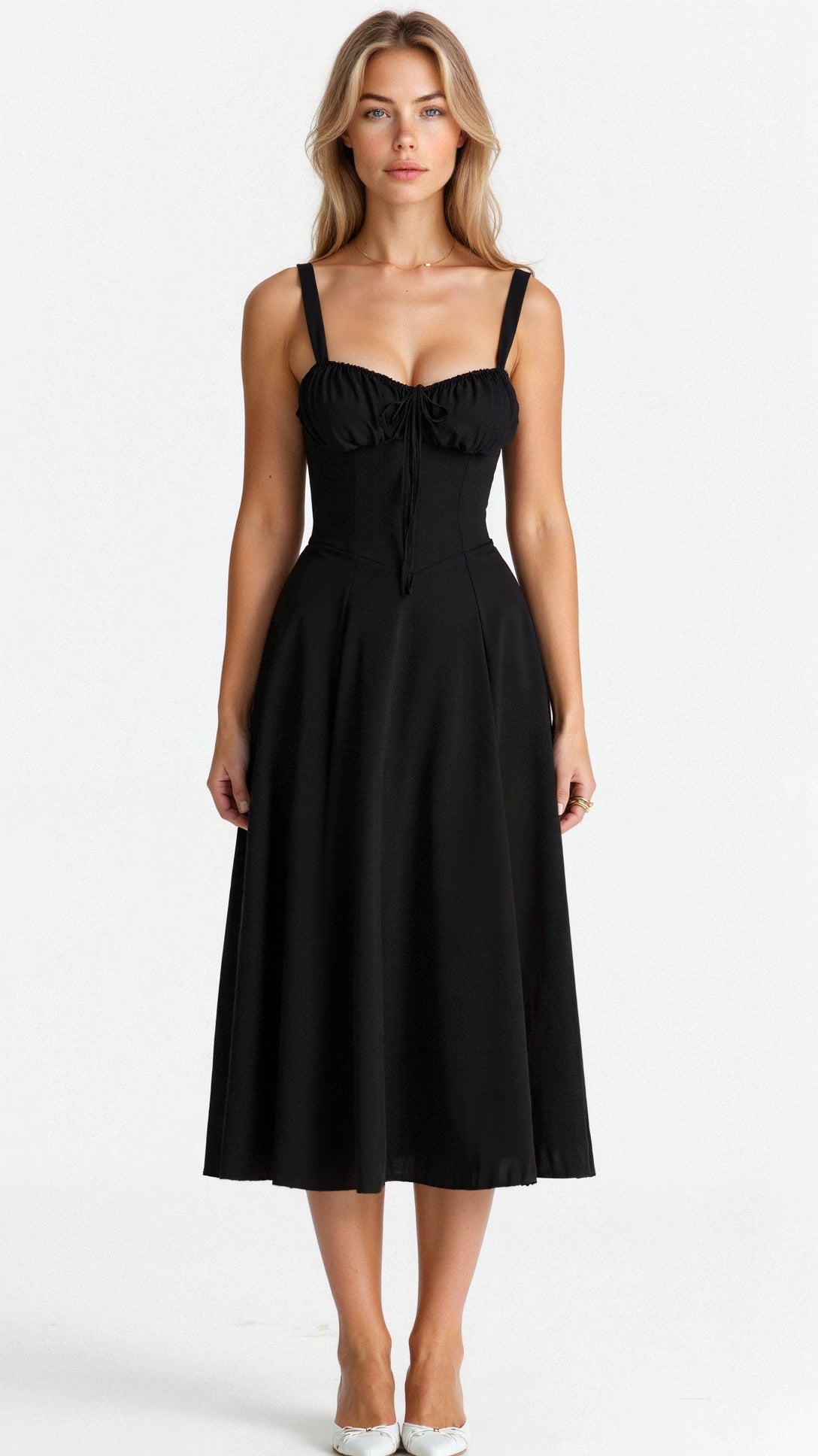 Elina™ | Taille accentuerende Jurk