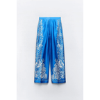 Lancia™ - Satin Print Trousers