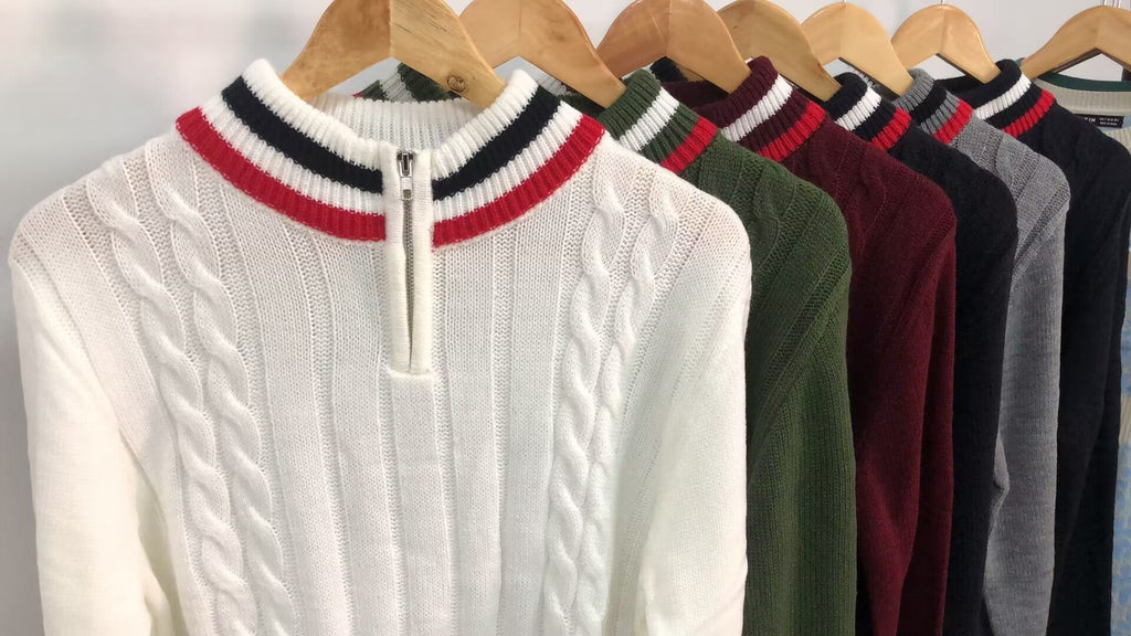 Peterson™ | Gestrickter Rollkragenpullover Herbst
