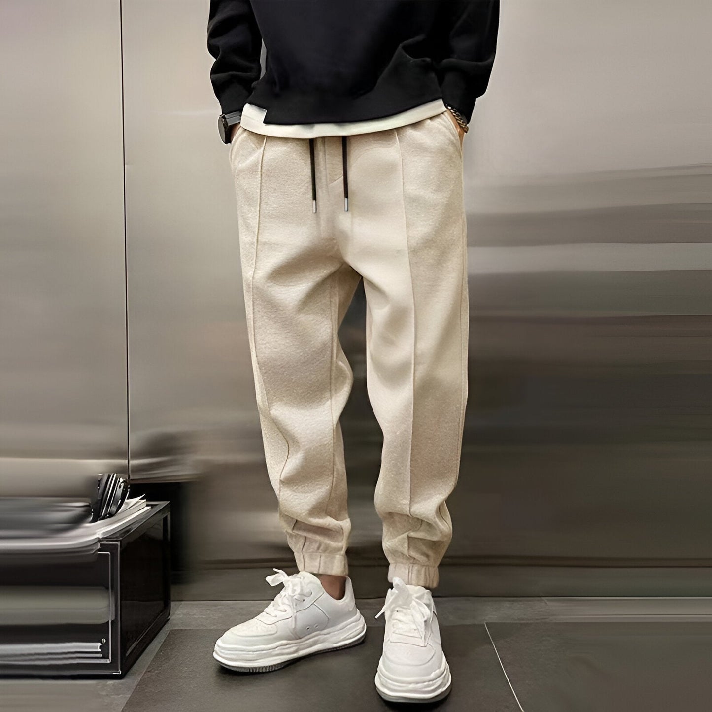 Ceejay | Casual Pants With Elastic Waist