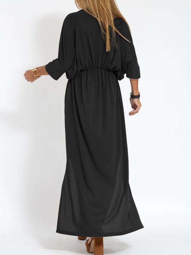 Jolanda™ | V-HALS JURK MET SPLIT