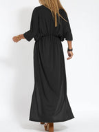 Jolanda™ | V-HALS JURK MET SPLIT