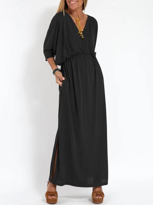 Jolanda™ | V-HALS JURK MET SPLIT