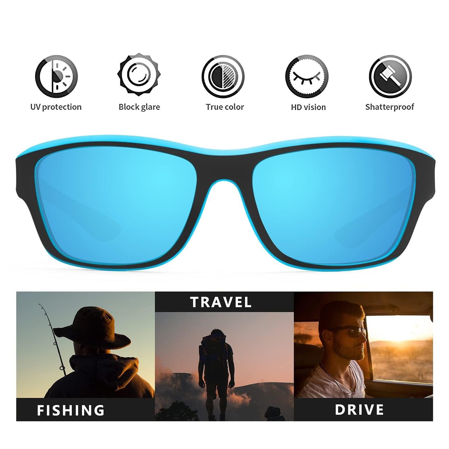 PolarSportX PRO | Professional Sunglasses 1+1 FREE