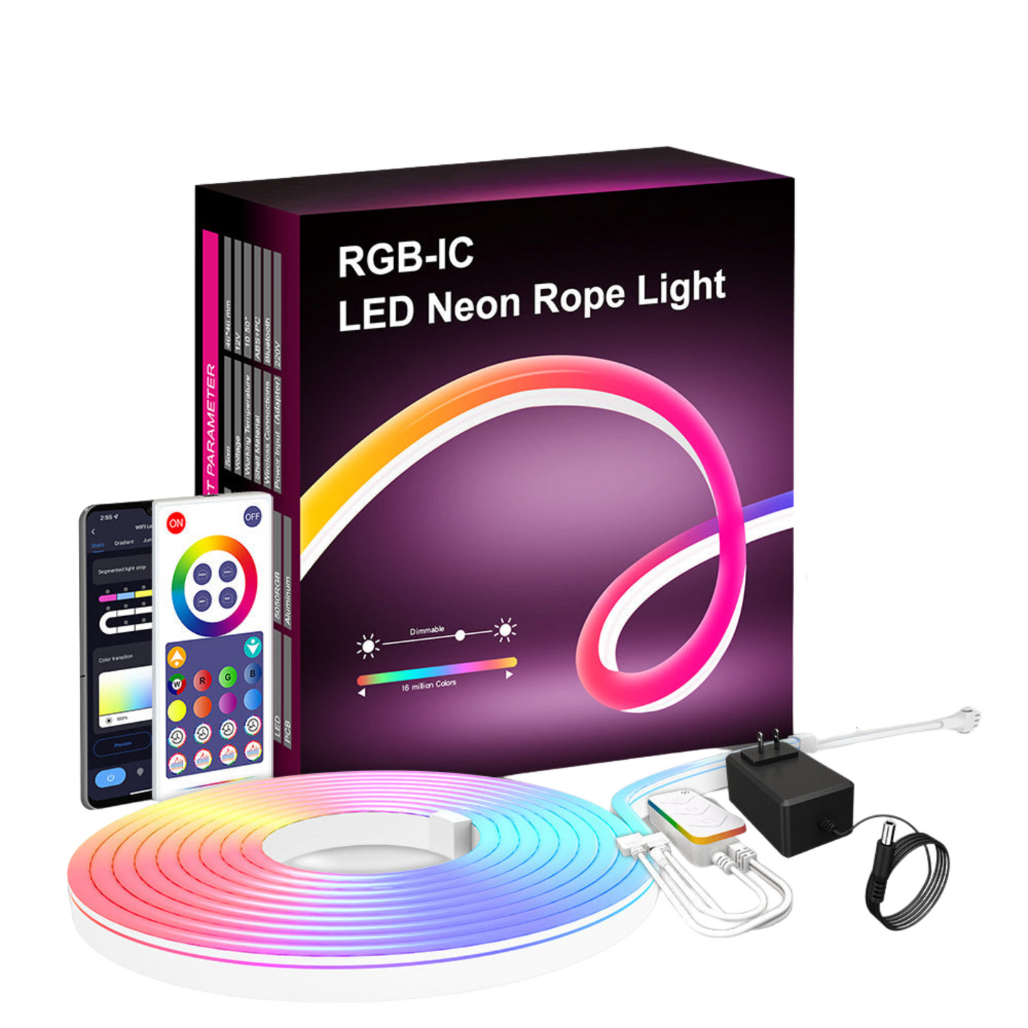 IneedLed™ RGB-IC Neon Rope Light 