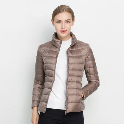 City Elegance Lightweight Down Jacket