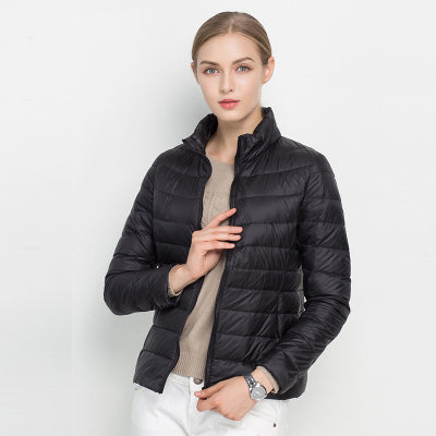 City Elegance Leichte Daunenjacke