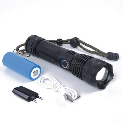 Military Flashlight | Rechargeable | 5 light modes 