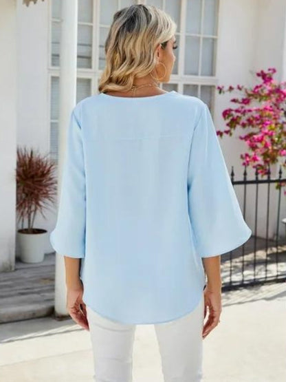 Dariba™ | V-Decolleté Blouse 