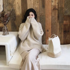 Isla Knit Sweater | Zachte Dames Trui van Wolmix