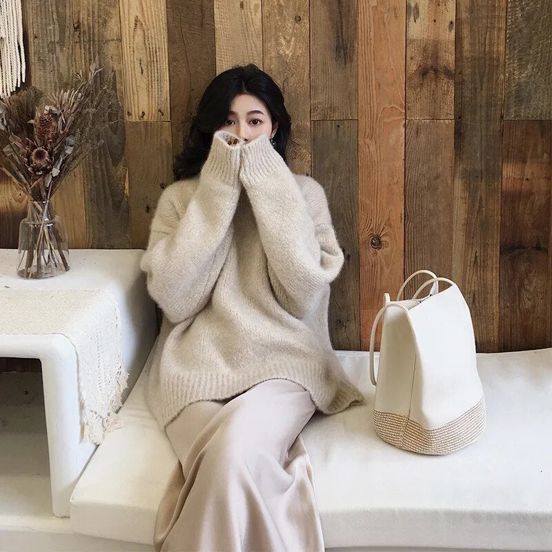 Isla Knit Sweater | Zachte Dames Trui van Wolmix