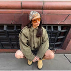 Quintine - Bomberjacke aus Wildleder