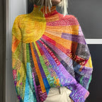 Ada | Cheerful and Colorful Turtleneck