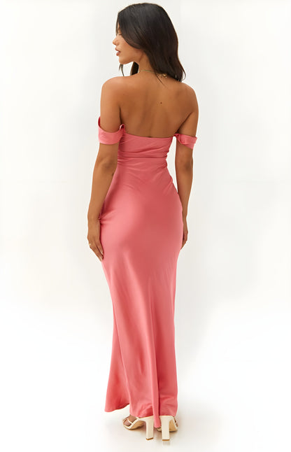 Priya™ – Elegantes schulterfreies Kleid