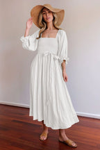 Tana | French Dress with Ruffles and Sleeves