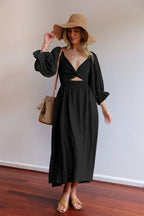 Tana | French Dress with Ruffles and Sleeves
