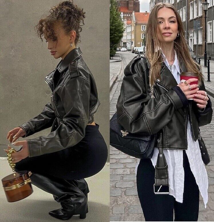 Lora™ - Leren Jack met Riem