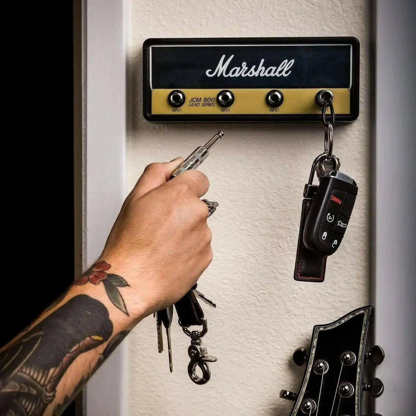 RockTone™ Guitar Plug Sleutelhanger