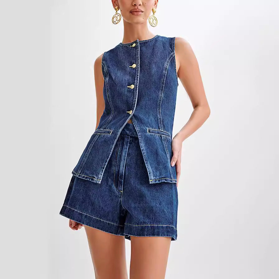 Ziara™ - Denim Set