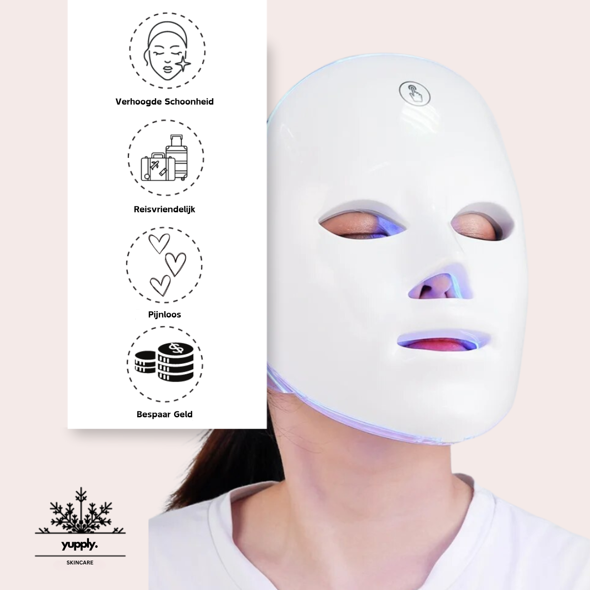 Yupply LED Light Therapy Face Mask ™