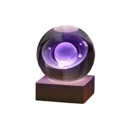 Galaxy Crystal Sphere™ | 3D Galaxy LED Night Lamp 