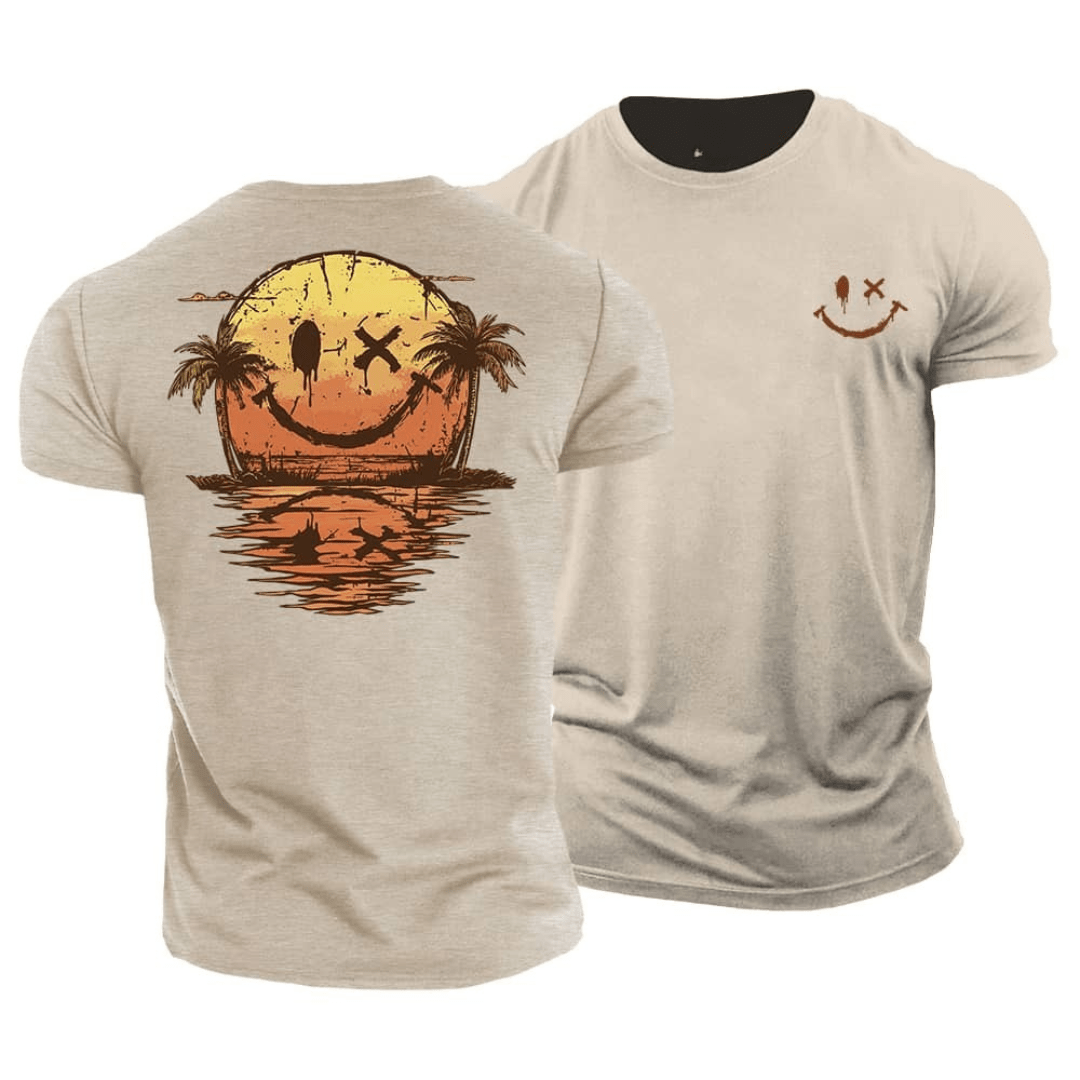 Ray™ | Sommerliches Smiley-Meer-T-Shirt 