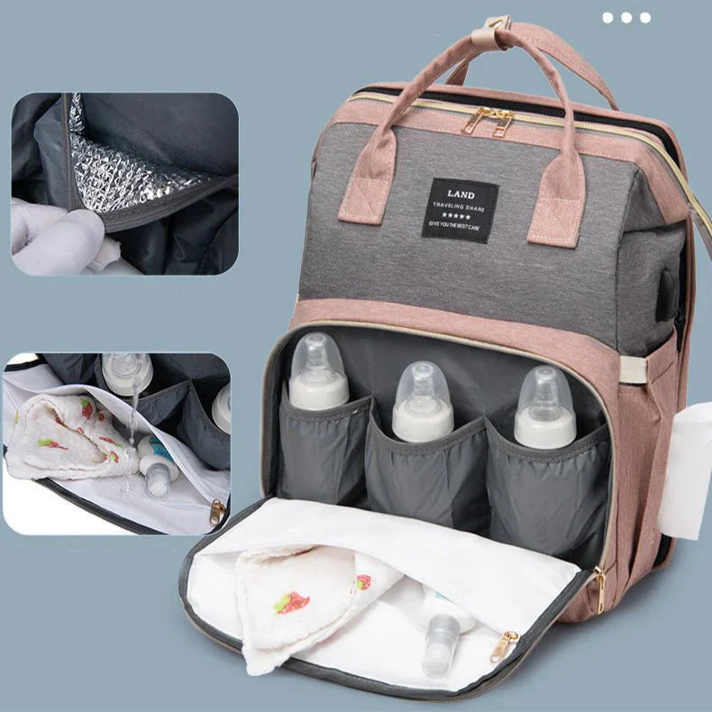 DreamDiaper Bag™ – Genießen Sie sorgenfreies Reisen mit Ihrem Kleinen