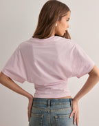 Mia - Oversized Cropped shirt dames