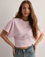 Mia - Oversized Cropped shirt dames