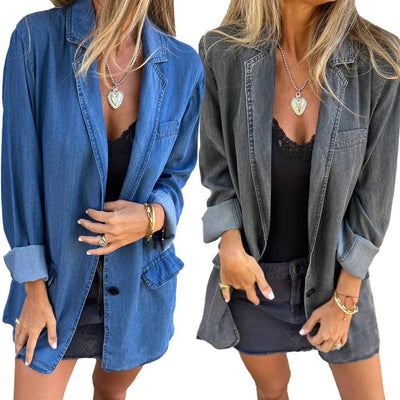 Liva | Denim Blazer