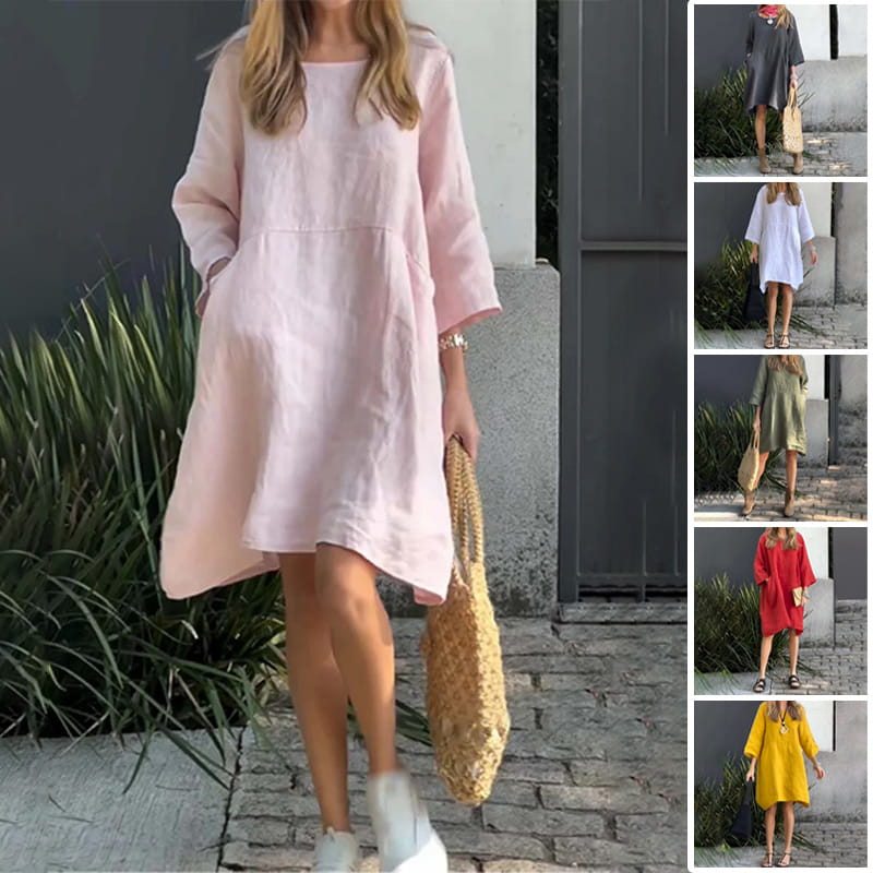 Tina™ Zomerse Losse Jurk