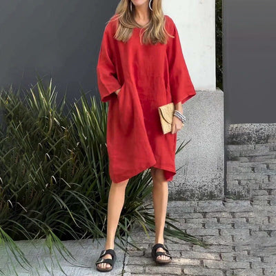 Tina™ Zomerse Losse Jurk