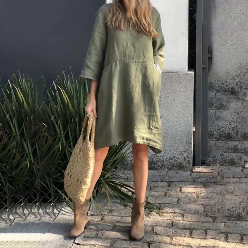 Tina™ Zomerse Losse Jurk