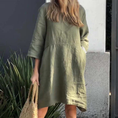 Tina™ Zomerse Losse Jurk