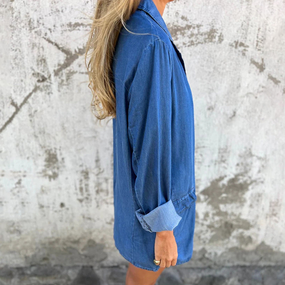 Liva | Denim Blazer