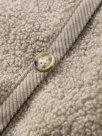 Mirella Teddy-Cardigan | Weicher Damen-Cardigan mit Knöpfen im Teddy-Look